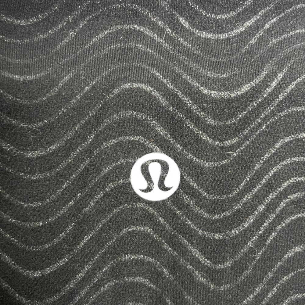 LULULEMON Align High-Rise Pant 25" Aqueous Emboss Black {YY16} - Picture 4 of 6